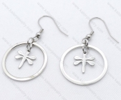 Wholesale Stainless Steel Line Earrings - KJE050708