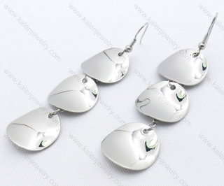 Wholesale Stainless Steel Line Earrings - KJE050711