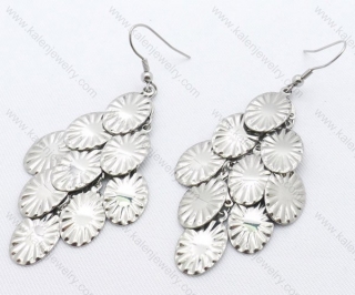 Wholesale Stainless Steel Line Earrings - KJE050712