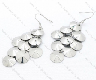 Wholesale Stainless Steel Line Earrings - KJE050715