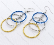 Wholesale Stainless Steel Line Earrings - KJE050720