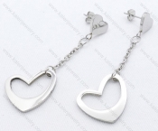 Wholesale Stainless Steel Line Earrings - KJE050722