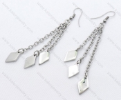 Wholesale Stainless Steel Line Earrings - KJE050727