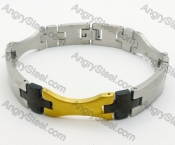 Stainless Steel Gold Plating Bracelet - KJB220061