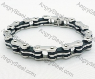 Stainless Steel Rubber Bracelets - KJB220068