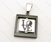 Stainless Steel Couple Pendants - KJP050984