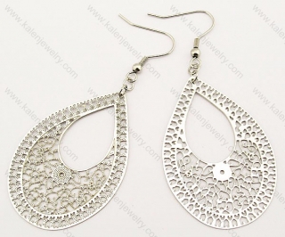 Stainless Steel Cutting Earrings - KJE140006