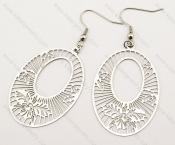 Stainless Steel Cutting Earrings - KJE140010