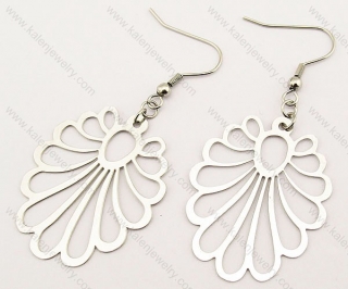 Stainless Steel Cutting Earrings - KJE140018