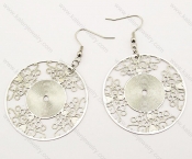 Stainless Steel Cutting Earrings - KJE140025