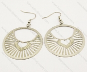 Stainless Steel Cutting Earrings - KJE140031