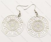 Stainless Steel Cutting Earrings - KJE140032