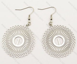 Stainless Steel Cutting Earrings - KJE140033