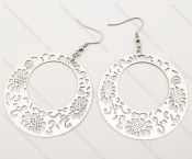 Stainless Steel Cutting Earrings - KJE140035