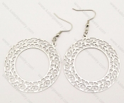 Stainless Steel Cutting Earrings - KJE140036