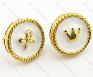 Stainless Steel Plating Earring - KJE060016