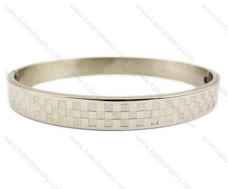 69 × 58 mm Stainless Steel Bangle - KJB100014