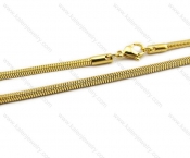 500 × 2mm Stainless Steel Small Chain - KJN150011