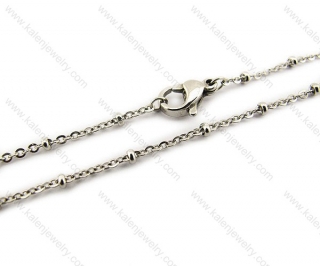 460× 2mm Stainless Steel Small Chain - KJN150025