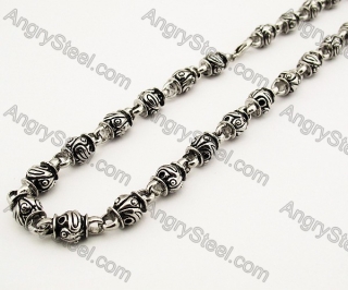 Stainless Steel Casting Necklaces - KJN170007