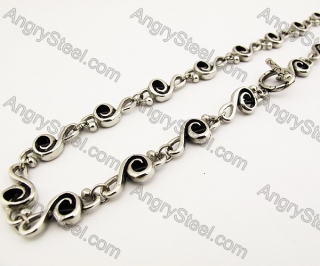 Stainless Steel Casting Necklaces - KJN170013