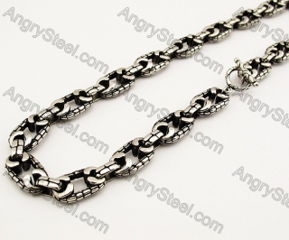 Stainless Steel Casting Necklaces - KJN170016