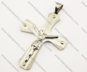 Stainless Steel Jesus Cross Pendants - KJP190040