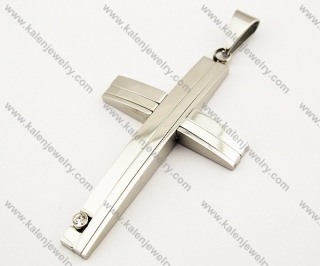 Stainless Steel Cross Pendants - KJP190046