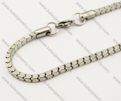 550 × 3 mm Stainless Steel Small Chain - KJN140018