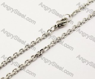 500 × 3mm Stainless Steel Small Chain - KJN140021