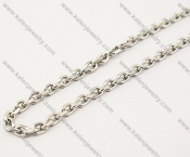 515 × 3.2 mm Stainless Steel Small Chain - KJN140023