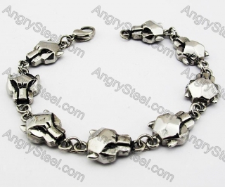 Stainless Steel Leopard Bracelet - KJB170018