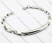 245 × 6mm Cheap Stainless Steel Casting Bracelets - KJB150013