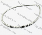 0.52cm Stainless Steel Necklace - KJN200055