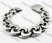 Big & Heavy 316L Stainless Steel Bracelet - KJB200063