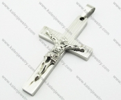 Stainless Steel Jesus Cross Pendant - KJP140111