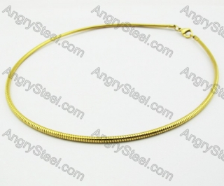 Stainless Steel Small Cable Chain - KJN200062