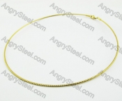 Stainless Steel Small Cable Chain - KJN200065