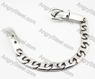 Stainless Steel Belt Buckle Bracelet - KJB200075