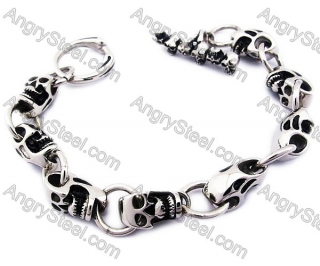 Stainless Steel Skull Bracelets - KJB200083