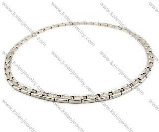 Stainless Steel Magnetic Necklaces - KJN250005