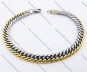 220×6mm Stainless Steel Bracelets - KJB100038