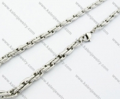 Stainless Steel Necklaces - KJN100012