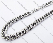 600×8mm Stainless Steel Necklace - KJN100027