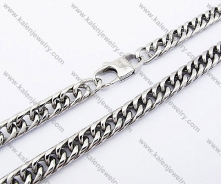 600×10mm Stainless Steel Necklace - KJN100031