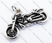 Stainless Steel Motorcycle Pendant For Men - KJP300020