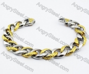 Stainless Steel Gold Plating  Bracelet - KJB200105