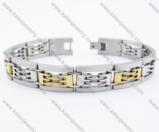 Stainless Steel Gold Plating Bracelet - KJB190015