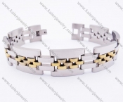 Stainless Steel Gold Plating Bracelet - KJB190019