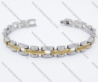 Stainless Steel Gold Plating Bracelet - KJB190036